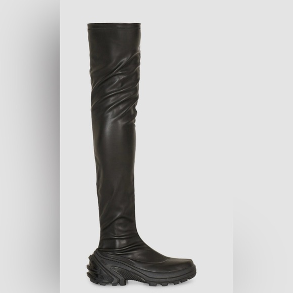 1017 ALYX 9SM Black Fixed Sole Thigh-High Boots never worn! - Picture 4 of 7